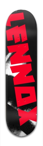 Lennox red on domino 8&amp;quot; short board