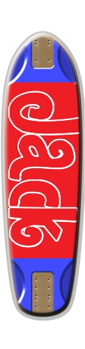 Design 121610 Skateboards, Longboards and Grip Tape