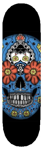 shuger skull Skateboards, Longboards and Grip Tape Image