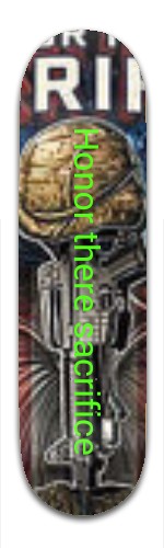 love our soldiers Skateboards, Longboards and Grip Tape Image