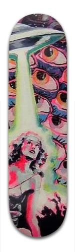 The eyes of the universe can see tr Skateboards, Longboards and Grip Tape Image