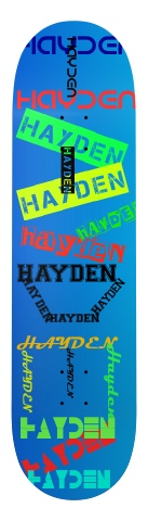 Design 16662 Skateboards, Longboards and Grip Tape Image