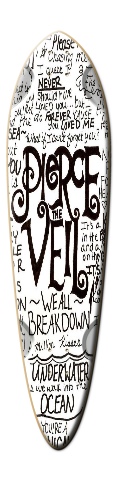 Pierce the veil longboard