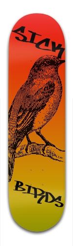 Sick birds team board Skateboards, Longboards and Grip Tape Image