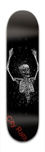 City Rats Dissipating Skeleton Skateboards, Longboards and Grip Tape Image