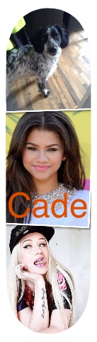 Cade's board Skateboards, Longboards and Grip Tape Image