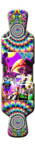 Trippy shroom Skateboards, Longboards and Grip Tape Image