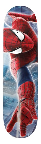 spiderman skateboard