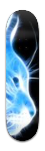 Blue fire kitty Skateboards, Longboards and Grip Tape Image