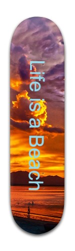 Life is a beach Skateboards, Longboards and Grip Tape Image