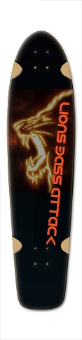 Lions Bass Attack Skateboards, Longboards and Grip Tape Image