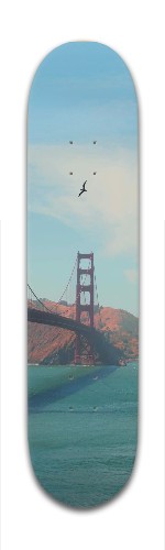 Golden Gate Bridge Skateboards, Longboards and Grip Tape Image