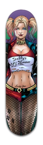 Harley Quinn Skateboards, Longboards and Grip Tape Image