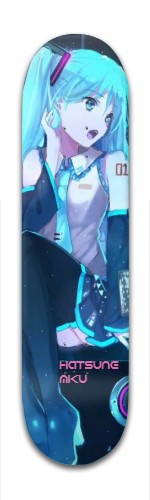 Hatsune Miku Skateboards, Longboards and Grip Tape Image