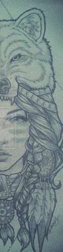 stencil art Skateboards, Longboards and Grip Tape Image