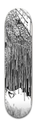 Sokudo Society x Junji Ito Tomie Glow in the Dark Skateboard