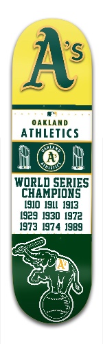 Oakland A&amp;rsquo;s Skateboards, Longboards and Grip Tape Image