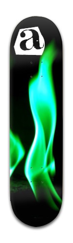 &amp;quot;Green Flame&amp;quot; Skateboards, Longboards and Grip Tape Image