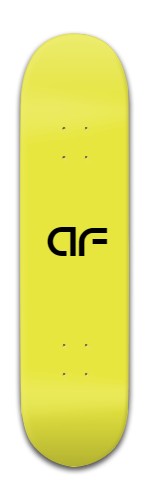 &amp;quot;AF yellow&amp;quot; Skateboards, Longboards and Grip Tape Image