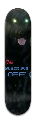 &amp;quot;the black dog&amp;#039; Skateboards, Longboards and Grip Tape Image