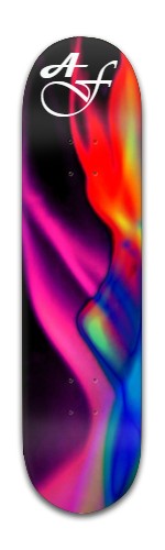 af &amp;quot;rainbow flame&amp;quot; Skateboards, Longboards and Grip Tape Image