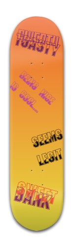SEEMS LEGIT - qwerty Skateboards, Longboards and Grip Tape Image