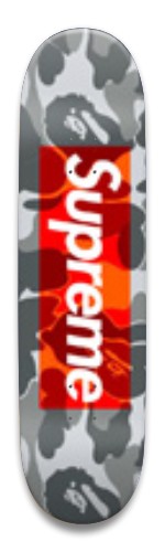 Supreme x Bape skateboard