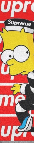 supreme x simpsons Skateboards, Longboards and Grip Tape Image
