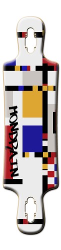 Mondrain Inspired Skateboards, Longboards and Grip Tape Image