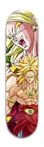 Broly DBZ Deck Skateboards, Longboards and Grip Tape Image