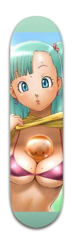 Dragon Ball Z Bulma Skateboards, Longboards and Grip Tape Image