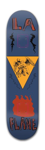 young la flame Skateboards, Longboards and Grip Tape Image