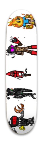 Fire Boy John Deck Skateboards, Longboards and Grip Tape Image