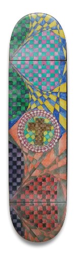 Stand-glass cross