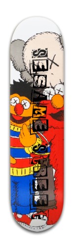 Kaws x Sesame Street Board Skateboards, Longboards and Grip Tape Image