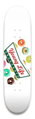 YL Donut Logo Skateboards, Longboards and Grip Tape Image
