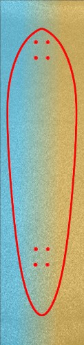 Design 459771 Skateboards, Longboards and Grip Tape