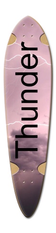 Can u feel the thunder Skateboards, Longboards and Grip Tape Image