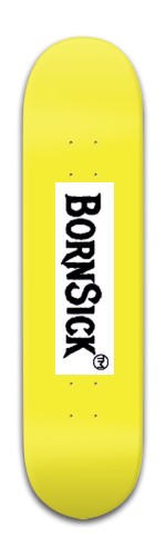 BornSick Yellow Skateboards, Longboards and Grip Tape Image