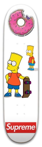 Simpsons X Supreme Skateboards, Longboards and Grip Tape Image