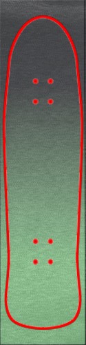 Design 476296 Skateboards, Longboards and Grip Tape