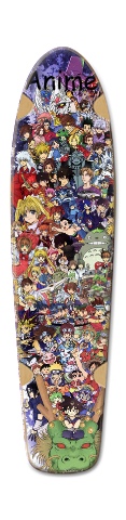 Anime Skateboards, Longboards and Grip Tape Image