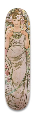 Mucha Rose Skateboards, Longboards and Grip Tape Image