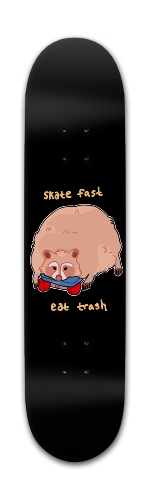 Skate Fast Eat Trash Skateboards, Longboards and Grip Tape Image