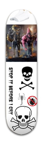 stop before i cry Skateboards, Longboards and Grip Tape Image