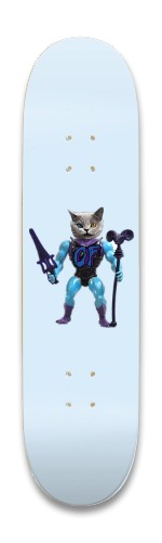 OF cat skeletor Skateboards, Longboards and Grip Tape Image