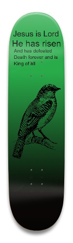 Jesus is Lord/w Bird Skateboards, Longboards and Grip Tape Image