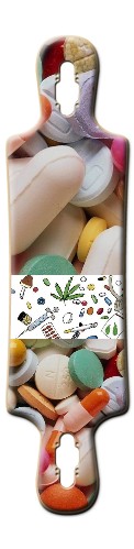 Design 509174 Skateboards, Longboards and Grip Tape