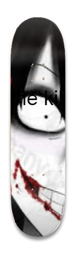 jeff the killer Skateboards, Longboards and Grip Tape Image