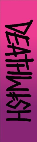 Griptape Death Wish Pink/Purple fad Skateboards, Longboards and Grip Tape Image